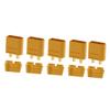 SOLUSTRE 5sets Xth Male to Female Connectors Heat Shrink High for Rc Aircraft Drones Cars view 1