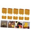 SOLUSTRE 5sets Xth Male to Female Connectors Heat Shrink High for Rc Aircraft Drones Cars view 2