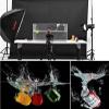 Cosmetic Advertising Shooting Props,Shooting Water Tank,Photography Creative Tank,Acrylic Display Case Dust Cover Box for Bathroom Nightstand Dresser(30x20x50cm) view 3