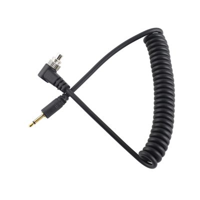 DirectNine Basics 2.5mm to Male Flash PC Sync Cable Cord, Professional Coiled Wire for Camera Flash, 100cm Extended, Generic2q61nsw3vz