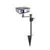 GLigeT Projector Mount Stand Triangle Projector Stand Suit for Bed Sofa Table Easy Use and Store for Ring Light Video Shooting with Gooseneck Projector Ceiling Mount view 1
