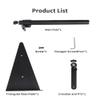 GLigeT Projector Mount Stand Triangle Projector Stand Suit for Bed Sofa Table Easy Use and Store for Ring Light Video Shooting with Gooseneck Projector Ceiling Mount view 4