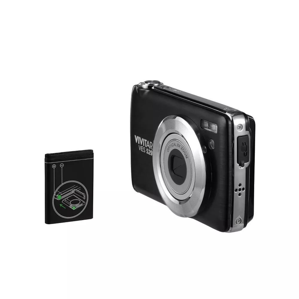 16MP Vivitar VES 529 Digital Camera Black