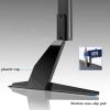 AEYSD-456 TV Bracket Universal LCD TV Base Desktop Hanger Height-Adjustable Desktop Metal Stand for Most 23-65 Inch Flat Screen TVs, Holds Up to 110lbs TV Monitor Holder Rack (Size : S) view 3