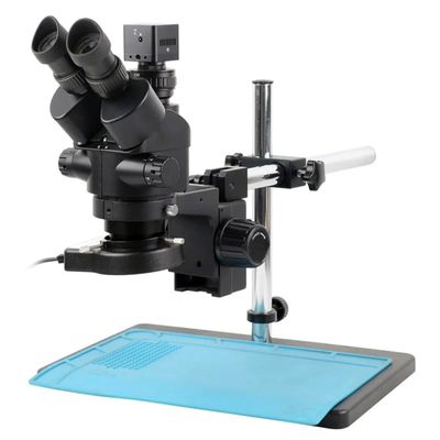 ZTBH Microscope Accessories Kit 4K UHD IMX678 Lab Digital Trinocular Microscope HDMI USB Type-C PC Industrial Electronic Microscope Camera for Phone Repair Microscope Slides (Color : G)