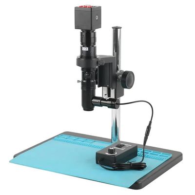 Microscope Accessories Kit 8.3MP 48MP 1080P HDMI USB VGA Lab Digital Industrial Video Microscope Camera + Coaxial Optical Lens 180X 300X C Mount Zoom Lens Microscope Slides ( Color : HDMI VGA , Size :