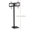 AEYSD-456 TV Bracket Universal Floor TV Stand with Mount 120 Degree Swivel Height Adjustable and Space Saving Design for Most 30 to 86 inch LCD, LED OLED TVs TV Monitor Holder Rack (Size : 165cm) view 2