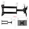 AEYSD-456 TV Bracket Wall Mounted Three-arm TV Bracket Full Motion Swivels Tilts Extension Rotation TV Mount for Most 26-55 Inch LCD TVs, Holds Up to 66lbs TV Monitor Holder Rack view 3