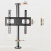 AEYSD-456 TV Bracket Partition Wall Floor TV Rotating Bracket Height Adjustable LCD TV Stand 32""-55"" Tilting TV Mount Base, Max VESA 400x400mm, 99 Lbs TV Monitor Holder Rack view 2