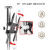 AEYSD-456 TV Bracket Partition Wall Floor TV Rotating Bracket Height Adjustable LCD TV Stand 32""-55"" Tilting TV Mount Base, Max VESA 400x400mm, 99 Lbs TV Monitor Holder Rack view 4