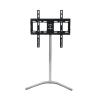 AEYSD-456 TV Bracket Punch-Free Mobile TV Stand Base Height Adjustable and Tilt TV Mount Floor TV Stand Mount for 37 to 60 TVs, Holds Up to 88lbs Screens TV Monitor Holder Rack (Size : S)