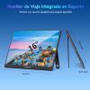 WUAWE 16" 1200P 120Hz Portable Monitor, 100% sRGB Portable Gaming Monitor with Built-in Stand,HDR and Freensync, External USB C Monitor for Laptop, PC, Phone, Switch and PS5 (Black) view 2