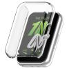 [2-Pack] Senter Case Cover for Samsung Galaxy Fit3 SM-R390 case,Soft TPU Protective Case Compatible with Samsung Galaxy Fit3 SM-R390 Smart Watch, Clear view 1