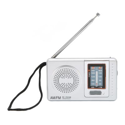 Portable AM FM Pocket Radio, Compact Transistor Radios Mini Tuning Walkman Radio Battery Operated Handheld Radio for Walk, Jogging, Gym, Camping