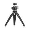Andoer Multifunctional Mini Tripod Desktop Tripod Stand Aluminum Alloy 360 Rotatable Ballhead with Cold Shoe Mount Max.3kg Load Capacity for Vlog Live Streaming Video Recording view 1