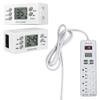 DEWENWILS 8-Outlet Power Strip with Timer+DEWENWILS 24 Hour Outlet Timer view 1