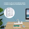 DEWENWILS 8-Outlet Power Strip with Timer+DEWENWILS 24 Hour Outlet Timer view 4