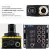 HangTon Ethernet Adapter Cable 8 Pin X-Coded M12 to Female RJ45 for Keyence IV3 Baumer Datalogic Basler Cognex is 2000 9000 8000 DM260 Vision Camera Sensor Reader 1M view 4
