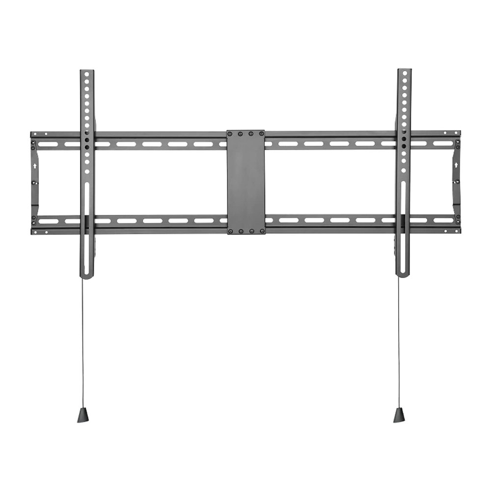 Floor TV Stand Ultra Thin TV Mount Matte Black Large Screen TV Mount Most 43-90 Inch Flat Screen TVs Low Profile TV Wall Mount Max VESA 9