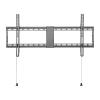 Floor TV Stand Ultra Thin TV Mount Matte Black Large Screen TV Mount Most 43-90 Inch Flat Screen TVs Low Profile TV Wall Mount Max VESA 9 view 1