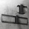 Floor TV Stand Ultra Thin TV Mount Matte Black Large Screen TV Mount Most 43-90 Inch Flat Screen TVs Low Profile TV Wall Mount Max VESA 9 view 3