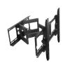 Floor TV Stand Six Arm Foldable TV Bracket Full Motion Wall Mounted Extension Swivel Tilt TV Bracket for 42-75 Inch Flat Screen TV, Holds up to 198 lbs Height Adjustable view 1