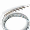1.6 * 100 Armored thermocouple J Type Metal mesh Temperature Sensing Wire 0-600 Flexible high Temperature Furnace thermocouple. view 3