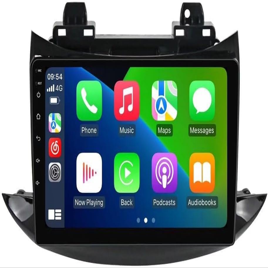 Car Radio Stereo for Chevrolet Chevy Trax 2013 2014 2015 2016 2017 2018 2019 2020 Dash Kit Car GPS Navigation, 9" IPS Touch Screen Head Unit with Car-Play & Android Auto/SWC/Rear View (4Core 1+32GB)