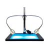 Double Gooseneck Spotlight Adjustable LED Spotlight Illuminator 25 32mm Column Gooseneck Stereo Microscope Digital Camera view 2