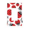 Pznen Decorative Garden Ladybug 1-Gang Single Rocker Wall Plate, Cute Beetle Pattern Light Switch Cover Plates 4.5"x 2.76" for Home & Office Kids Room view 1