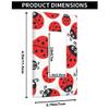 Pznen Decorative Garden Ladybug 1-Gang Single Rocker Wall Plate, Cute Beetle Pattern Light Switch Cover Plates 4.5"x 2.76" for Home & Office Kids Room view 2