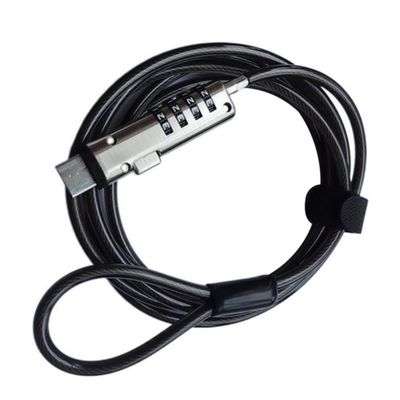 DirectNine Basics for Security USB Password Anti-Theft Lock Used for Anti Theft Function on Laptop Tablet Projector TV, 6924023030735