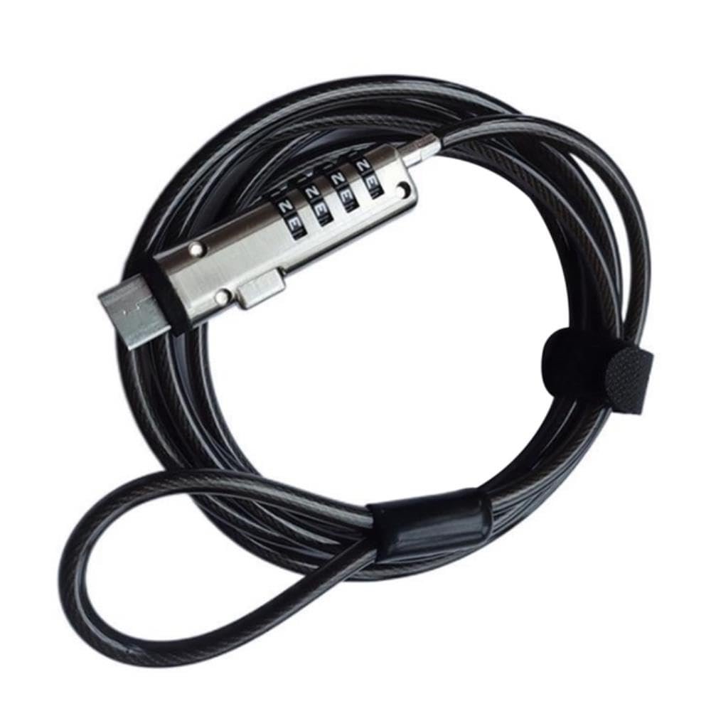 DirectNine Basics for Security USB Password Anti-Theft Lock Used for Anti Theft Function on Laptop Tablet Projector TV, 6924023030735