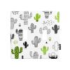 Pznen Decorative Cactus Botanical 2-Gang Double Toggle Wall Plate, Green Succulent Plant Light Switch Cover Plates 4.5"x 4.5" for Living Room Kitchen Garden Decor view 1