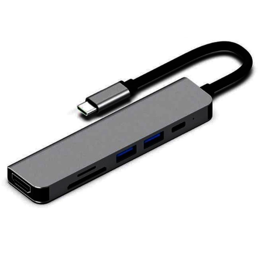 for USB 6 in 1 USB 3.0 HDMI-Compatible Dock for 3.0 Splitter