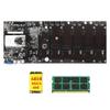 for BTC-T37 Mining Motherboard 8 PCIe 16X Graphics Slot 50mm HM77 1037U DDR3 DIMM SATA3.0 with 64G MSATA SSD+4G DDR3 RAM view 2