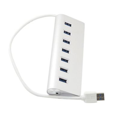 DirectNine Basics for 1 to 7 Port Hub USB 3.0 5Gbps High Speed Aluminum Alloy Shell Hub for PC Laptop Tablet Computer, 6924023031107