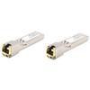 for SFP Module RJ45 Switch Gbic 10/100/1000 Connector SFP Copper RJ45 SFP Module Gigabit Ethernet Port 2 Pcs view 1