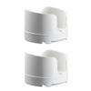 DirectNine Basics for 2PCS Wall Mount Holder for M4 E4 P9 S4 Whole Home Mesh WiFi System Bracket with Cord Management, 6924023035976 view 1