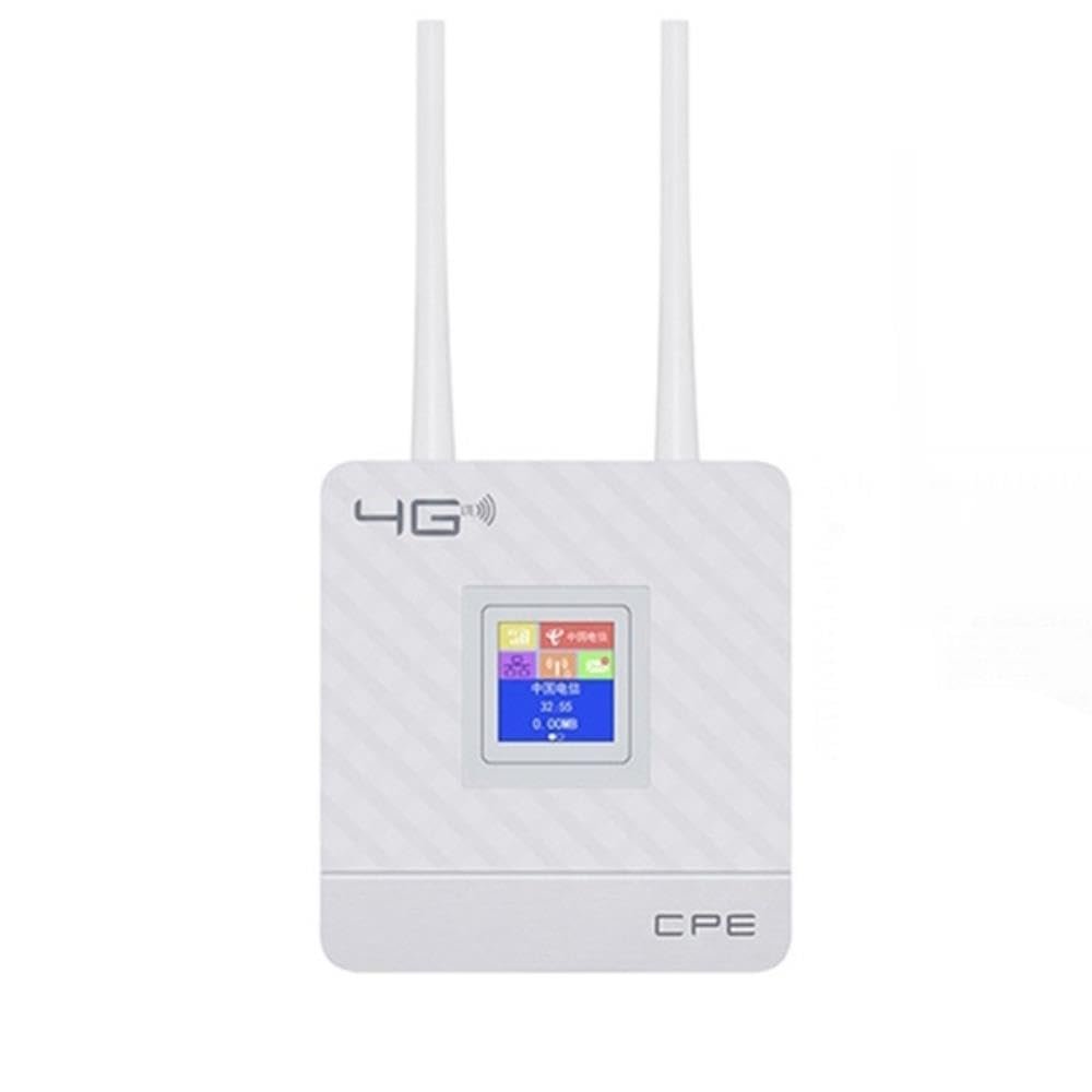 for CPE903 LTE Home 3G 4G 2 External Antennas WiFi Modem CPE Router with RJ45 Port and Sim Card Slot EU Plug