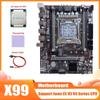 DirectNine Basics for X99 Motherboard LGA2011-3 Computer Motherboard Support DDR4 ECC RAM Memory with E5 2666 V3 CPU+Switch Cable+Thermal Pad, 6924023044947 view 2