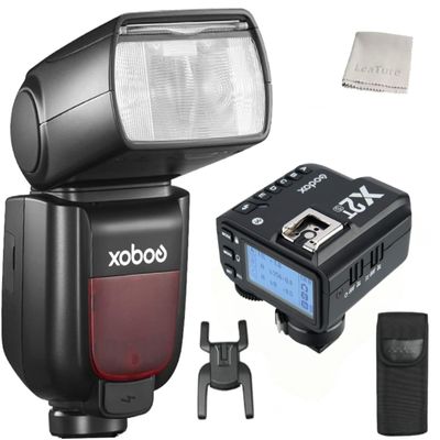Godox TT685II-S Camera Flash Compatible with Sony and Godox X2T-S TTL Wireless Trigger, TT685IIS Hot Shoe TTL GN60 2.4G Wireless HSS 1/8000s Speedlight Sync