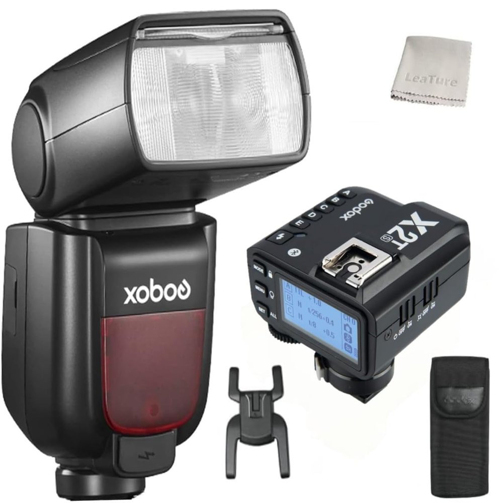 Godox TT685II-S Camera Flash Compatible with Sony and Godox X2T-S TTL Wireless Trigger, TT685IIS Hot Shoe TTL GN60 2.4G Wireless HSS 1/8000s Speedlight Sync