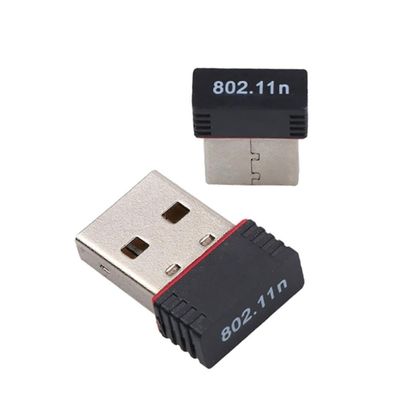 DirectNine Basics for 33Pcs Mini USB WiFi 150Mbps 802.11N Antenna USB Dongle Network Card External Wi-Fi RTL8188FTV, 6924023039356