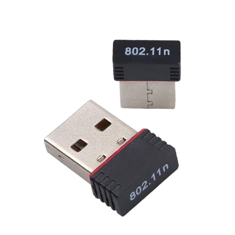 DirectNine Basics for 33Pcs Mini USB WiFi 150Mbps 802.11N Antenna USB Dongle Network Card External Wi-Fi RTL8188FTV, 6924023039356