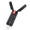 DirectNine Basics for 1800Mbps WiFi 6 USB 3.0 Dual Band 2.4GHz/5GHz Network Card Receiving Wi-Fi Dongle for PC Laptop, 6924023037888 view 1