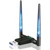 DirectNine Basics for 1300Mbps WiFi Dongle Dual Band USB WiFi for Desktop PC USB 3.0 PC WiFi for Windows XP//10/8/7/Mac, 6924023031435 view 1