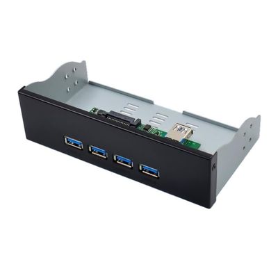 for 5.25 Inch Desktop PC Front Panel Docking Station VL820 USB3.1 Gen 2 Four-Port Type-A Hub with 15Pin SATA Power Connector