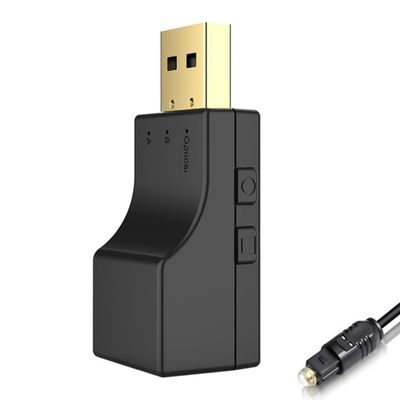 DirectNine Basics for + SPDIF 2 in 1 5.0 Audio Low Lantency Optical for Switch, 6924023031336
