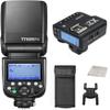 Godox TT685II-C Camera Flash Compatible with Canon and Godox X2T-C TTL Wireless Trigger, TT685IIC Hot Shoe TTL GN60 2.4G Wireless HSS 1/8000s Speedlight Sync view 1